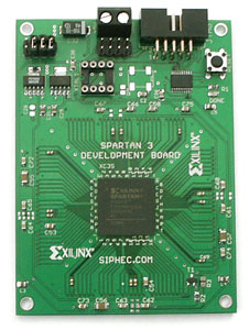 Xilinx FPGA XC3S200 TinyBoard, Development Board, XC3S200-4PQ208C, XC3S200-4PQG208C