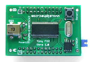 CY7C68013A TinyBoard, Development Board, Mini USB, USB2